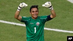 Navas, llevó a la selección costarricense a los cuartos de final de la Copa del Mundo donde cayeron por penales frente a Holanda.