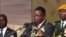 Uzulu Utshaya Izandla uMnangagwa Esithi Lokhe Ehlonipha uMugabe