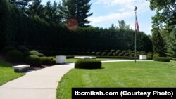 President Herbert Hoover and his wife Lou Henry Hoover were buried on the grounds at Herbert Hoover National Historic Site in West Branch, Iowa, the president’s birthplace.