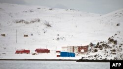 남극 킹조지섬의 중국 군사기지. (자료사진)