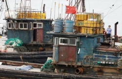 Kapal penangkap ikan ilegal China ditangkap oleh penjaga pantai Korea Selatan. (Foto: Yonhap News)