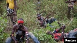 Une photo prise par Camille Lepage en Centrafrique pour l'agence Reuters