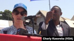 Raffaella Pascarella, chef de bureau HCR au Nord et Sud Kivu, 20 juin 2017. (VOA/Charly Kasereka)