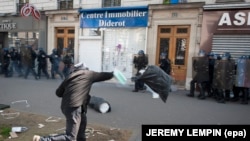 Manifestations a Paris le 1er Mai