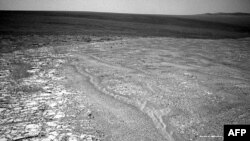 Hình chụp nơi robot Mars Exploration Rover Opportunity đang thám hiểm.
