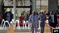 Le président burkinabè Roch Marc Christian Kabore dans son Palais présidentiel, à Ouagadougou, le 28 novembre 2017.