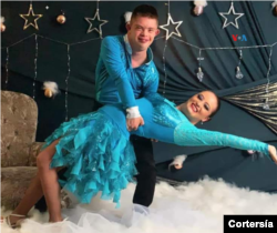 Juan Pablo Dimitri, durante una presentación como bailarín. [Foto: Cortesía]