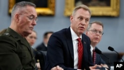 El secretario interino de Defensa de Estados Unidos, Patrick Shanahan, planeaba asistir a las ceremonias de entrega de mando del Comando Europeo de Estados Unidos y el comandante supremo aliado de la OTAN.