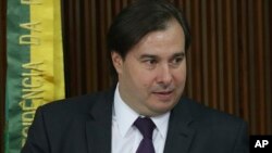 Rodrigo Maia, presidente de la Cámara de Diputados de Brasil.