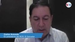 Carlos Acevedo Ex presidente del BCR, El Salvador