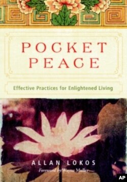 There are 54 calmness-inspiring exercises in 'Pocket Peace: Effective Practices for Enlightened Living,' by author Allan Lokos.