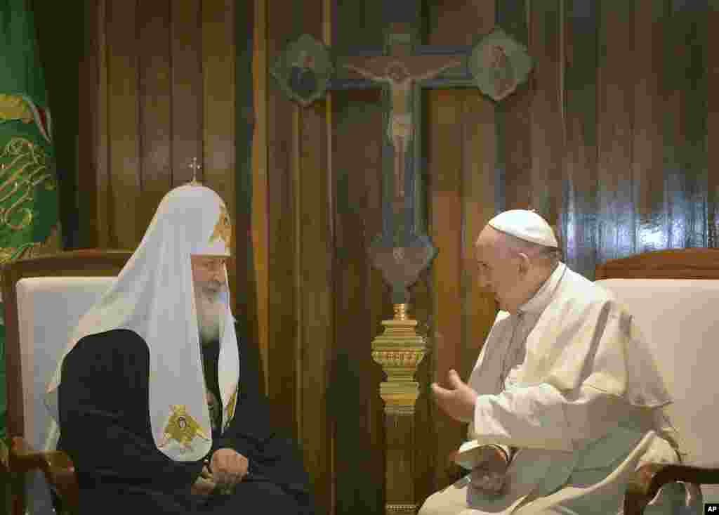 Patriarx Kirill va Papa Fransisk