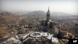 The Grand Mosque and its expansion in Mecca, Saudi Arabia, Oct. 16, 2013.