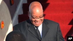 South African president Jacob Zuma