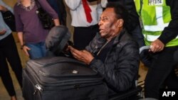 Retour de Pelé au Brésil le 9 avril 2019.