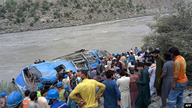 کوہستان کے علاقے داسو میں چینی انجینئرز پر ہونے والے حملے میں نو چینی انجینئرز ہلاک ہو گئے تھے۔