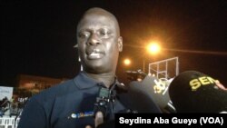 Amadou Gallo Fall, vice-président de la NBA et Directeur Général pour l'Afrique, à Dakar, 15 decembre 2017. (VOA/ Seydina Aba Gueye)