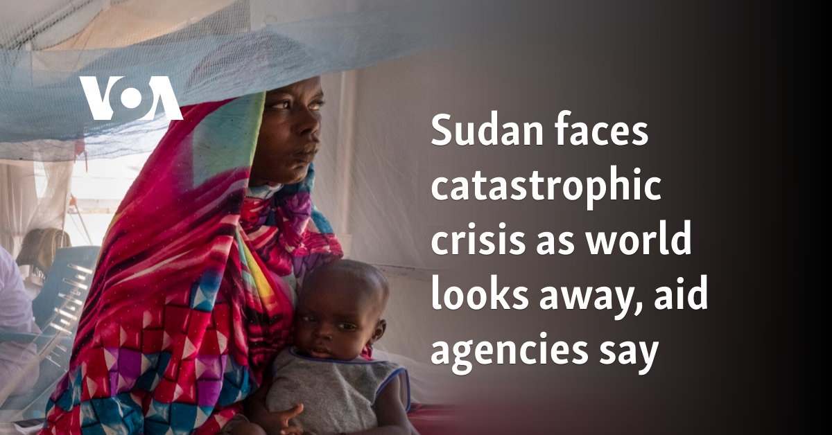 Sudan faces catastrophic crisis as world looks away, aid agencies say