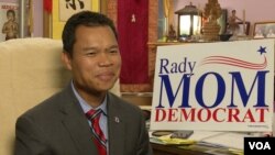 Mom Rady is running for re-election in Massachusetts' 18th Middlesex District. (VOA Khmer)