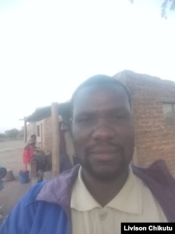 Livison Chikutu is one of 12,000 Shanganis set to be evicted, along with his wife and four children, he says an eviction would leave them homeless. (Courtesy photo: Livison Chikutu)