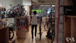 自行车店经理感受到来自中美贸易僵局的压力