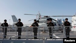 VOA连线(白桦)：中国、俄罗斯和伊朗三国从12月27日开始举行为期四天的联合演习