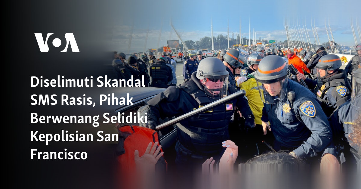 Diselimuti Skandal SMS Rasis, Pihak Berwenang Selidiki Kepolisian San Francisco