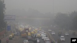 Kota New Delhi, India memiliki kualitas udara yang terburuk di dunia (foto: dok). 