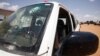 UNAMID vehicle after ambush that killed seven peacekeepers and wounded several military, police personnel, Khor Abeche, South Darfur, July 14, 2013.