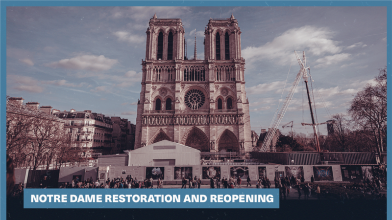 Notre Dame cathedral in Paris to reopen Saturday evening