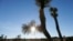 FILE - The sun sets behind joshua trees in Joshua Tree National Park in Twentynine Palms, California, Jan. 16, 2013. 