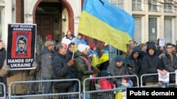 Протест проти російської агресії проти України, Лондон, 18 січня 2015 року