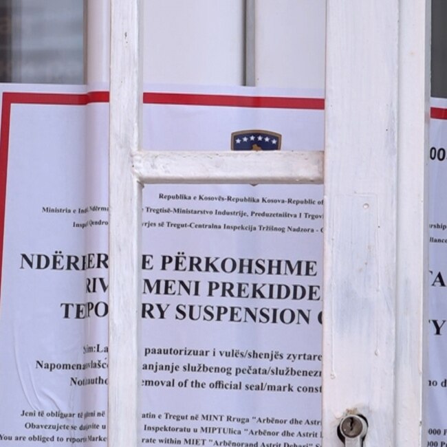 Zatvaranje institucija u sistemu Srbije južno od Ibra na Kosovu