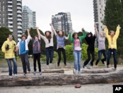 Not every summer camp convenes in the woods. Here, young actors frolic at a film-school camp in the heart of a big city: Vancouver, British Columbia in Canada.