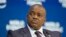 Botswana's President Mokgweetsi Eric Keabatswe Masisi tales part in a panel discussion at the World Economic Forum in Davos, Switzerland, Tuesday, Jan. 21, 2020. The 50th annual meeting of the forum will take place in Davos from Jan. 21 until Jan…