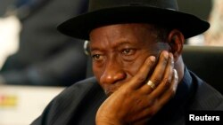 Shugaban Najeriya Goodluck Jonathan.