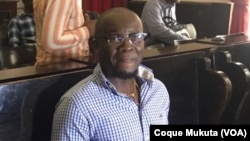 Mariano Brás, jornalista angolano no tribunal de Luanda, 7 de Junho de 2018