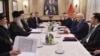 Delegacije Mitropolije crnogorsko-primorske i Vlade Crne Gore na sastanku (Foto: Vlada Crne Gore)