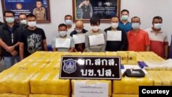 Drug Traffickers' arrest in Thai-Burma border (ယခင်မှတ်တမ်းဓါတ်ပုံ)