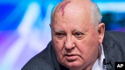 Former Soviet President Mikhail Gorbachev, March 30, 2013. 