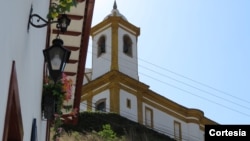 Igreja das Mercês em Ouro Preto, Minas Gerais, Brasil.