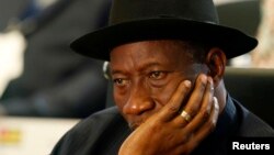 Shugaban Najeriya Goodluck Jonathan.