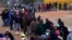 Voters line up to cast their ballot for general elections in Alexandra, near Johannesburg, South Africa, Wednesday, May 29, 2024. 