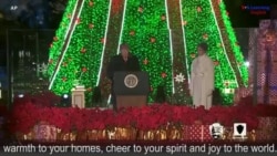President Trump, First Lady Light the National Christmas Tree