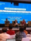 Badan Riset dan Inovasi Nasional (BRIN) melalui Pusat Riset (PR) Politik meluncurkan Indeks Pelembagaan Partai Politik (Parpol) di Gedung Widya Graha, Jakarta, Rabu (30/10). (Foto: brin.go.id)