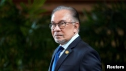 Perdana Menteri Malaysia Anwar Ibrahim di Tokyo, Jepang, 23 Mei 2024. (Foto: Franck Robichon/Pool via Reuters)