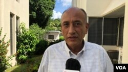 Cirilo Otero, sociólogo de Managua, cree que la crisis social en Nicaragua ha incrementado los niveles de estrés en la población. Foto: Daliana Ocaña, VOA.