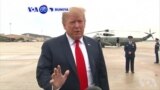 VOA60 Duniya:Shugaban Amurka Donald Trump Ya Ce Babu Wata Takaddamar Cikin Gida Da Ta Kaure Game Da Manufofin Gwamnatinsa A Gabas Ta Tsakiya