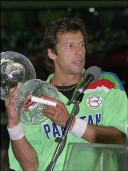 1992 کے ورلڈ کپ میں پاکستان ٹیم کے کپتان عمران خان