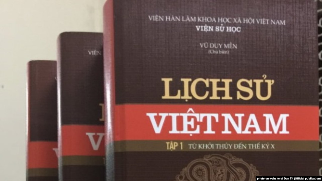 Bộ sách sử mới của Việt Nam, do Viện Hàn lâm Khoa học Xã hội Việt Nam biên soạn, 18/8/2017